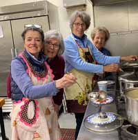 Carolle LeMonnier, Georgiann Morrissey, Margo Pitter and Marilyn Avrit