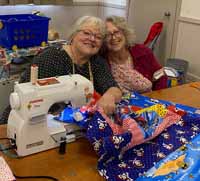 Jan Andrews and Becky Summers