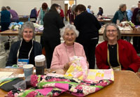 Rena Ferrero, Kay Hartman and Mary Helmke