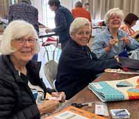 Angie Twitty, Barbara Lindquist and Diane Hoxeng