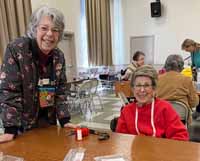 Judith Clarke and Diane Cheli