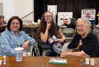 Lisa Gamble, Rhonda Denny and Jackie Pitts