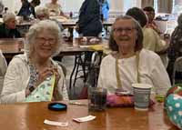 Marianne Newman and Mary Helmke