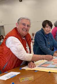 Mary Ann Hayre and Pam Brown