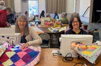 Candi Delgardo and Gale Davis