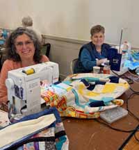 Elaine Ramires and Rhonda Doty