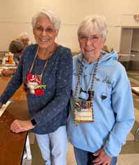 Lorna Fiori and Elizabeth McDonnell