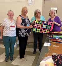 Judy Reid, Carole Behlke, Margo Pitter, and Laura Barrett