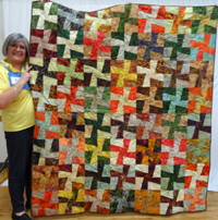 Show and Tell at the Santa Rosa Quilt Guild