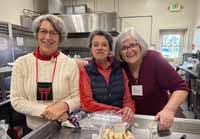 Georgiann Morrissey, Carolle LeMonnier and Margo Pitter